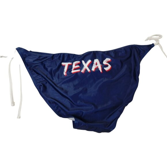 Creative Apparel Concepts Womens 2XL Texas Blue String Bikini Bottoms - Picture 1 of 6